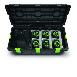 EGO Power Ladekoffer CHU6000-K0004 Set offen